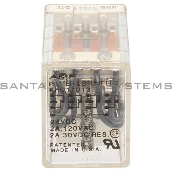 Potter & Brumfield KHU17D13-24 Relay Coil 24-AMP | Tyco 3294 Product Image