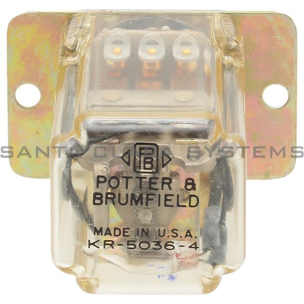 Potter & Brumfield KR-5036-4 Relay | Tyco 4103 Product Image