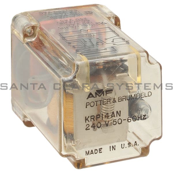 Potter & Brumfield KRP-14AN-240 Relay 3PDT 10A | Tyco 318 Product Image