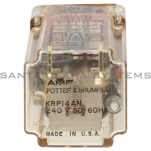 Potter & Brumfield KRP-14AN-240 Relay 3PDT 10A | Tyco 318 Product Image