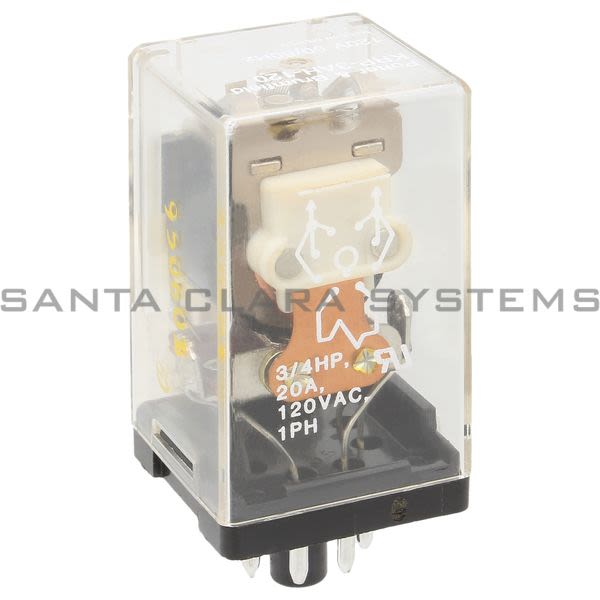 Potter & Brumfield KRP-3AH-120 Relay Spst N/O 20 amp | Tyco 723 Product Image