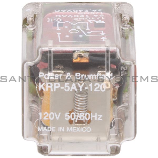 Potter & Brumfield KRP-5AY-120 Power Relay Product Image