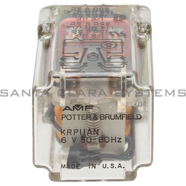 Potter & Brumfield KRP11AN-6V Relay | 287 Product Image