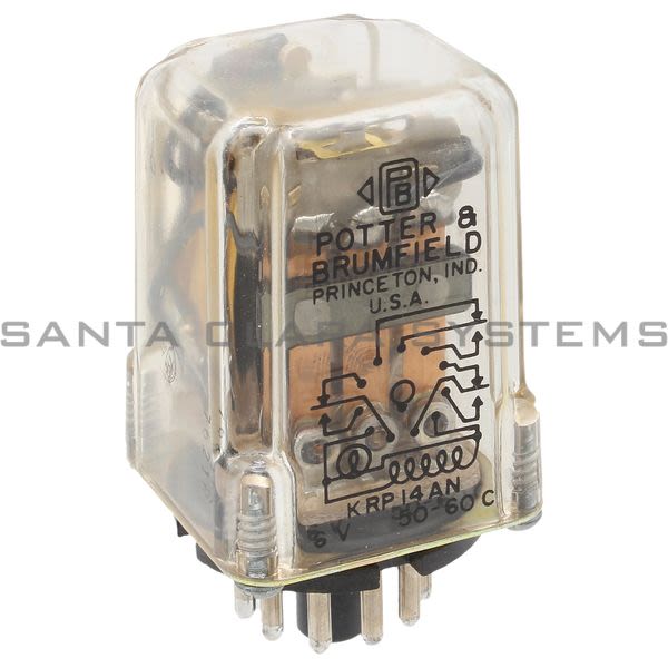 Potter & Brumfield KRP14AN-6V Relay Product Image