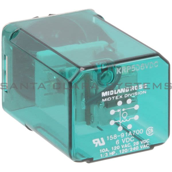 Potter & Brumfield KRP5D-6 Relay | Tyco Product Image