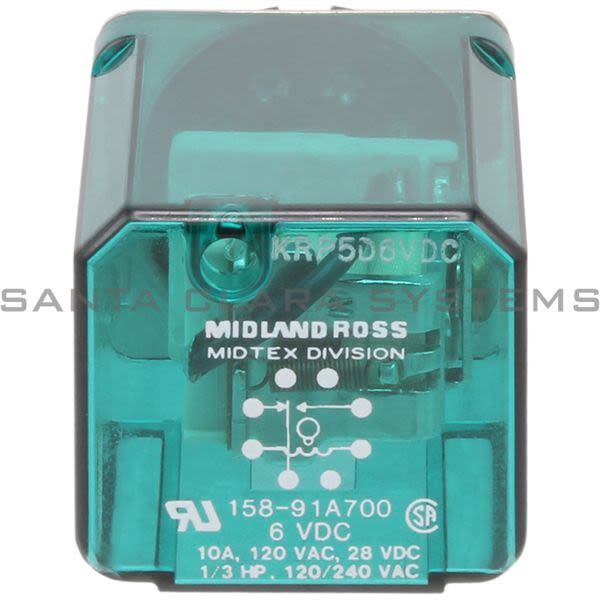 Potter & Brumfield KRP5D-6 Relay | Tyco Product Image
