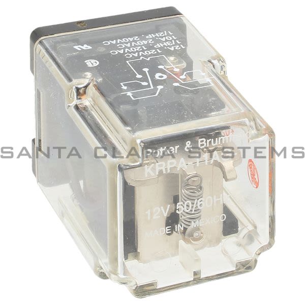 Potter & Brumfield KRPA-11AG-12  Relay DPDT 10A | 03365 Product Image