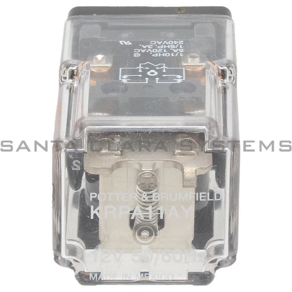 Potter & Brumfield KRPA-11AY-12 Relay Product Image
