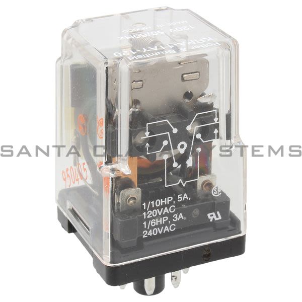Potter & Brumfield KRPA-11AY-120 Power Relay DPDT 5-AMP | Tyco 3362 Product Image