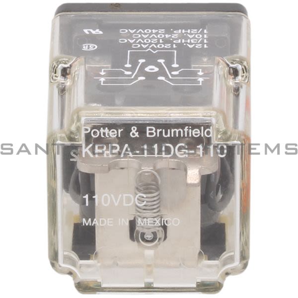 Potter & Brumfield KRPA-11DG-110 Power Relay Product Image