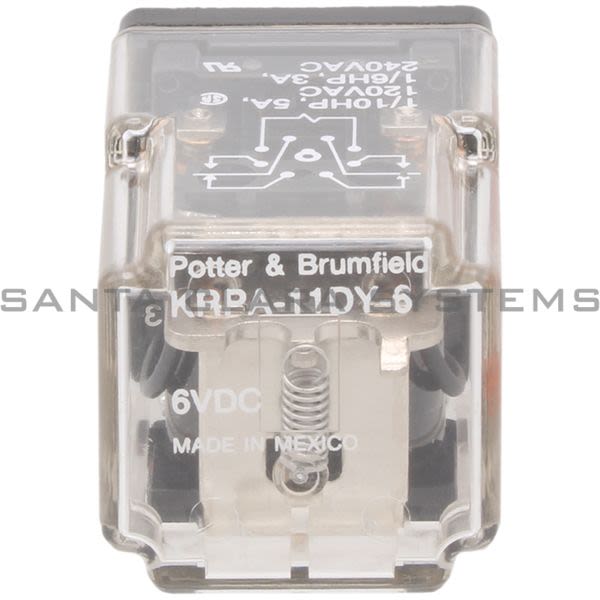 Potter & Brumfield KRPA-11DY-6 Relay | 3369 Product Image
