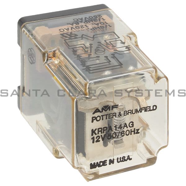 Potter & Brumfield KRPA-14AG-12 Power Relay 3PDT | Tyco 3385 Product Image