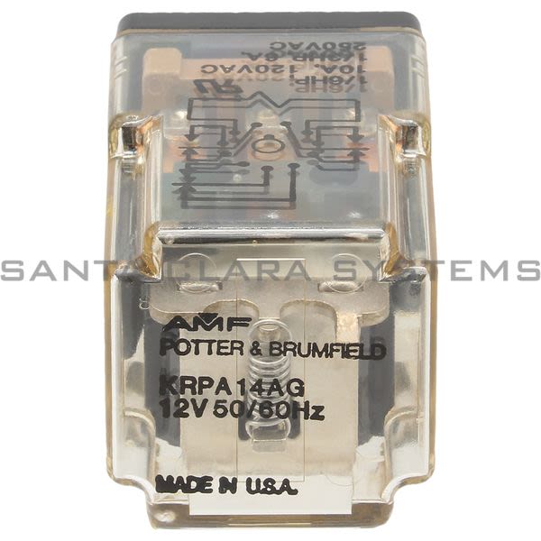 Potter & Brumfield KRPA-14AG-12 Power Relay 3PDT | Tyco 3385 Product Image