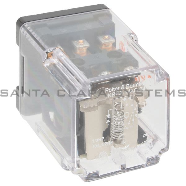 Potter & Brumfield KRPA-14AG-24 Power Relay 3PDT 10amp | Tyco 3386 Product Image