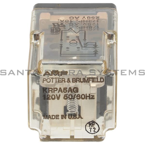 Potter & Brumfield KRPA-5AG-120 Power Relay SPDT | Tyco 3350 Product Image