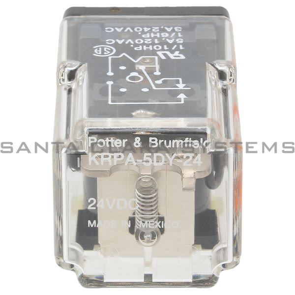 Potter & Brumfield KRPA-5DY-24V Relay SPDT 5 amp Product Image