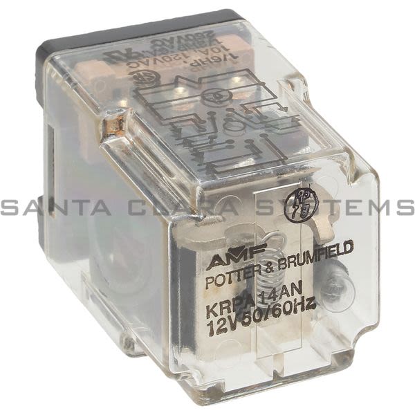 Potter & Brumfield KRPA14AN-12V Relay | 3409 Product Image