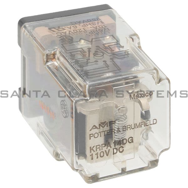Potter & Brumfield KRPA14DG-110V Relay Product Image