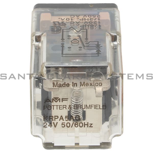 Potter & Brumfield KRPA5AG-24 Relay SPDT 10A | Tyco 3349 Product Image