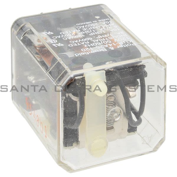 Potter & Brumfield KUP-14A25-120 Relay 3PDT 10A | Tyco 3218 Product Image