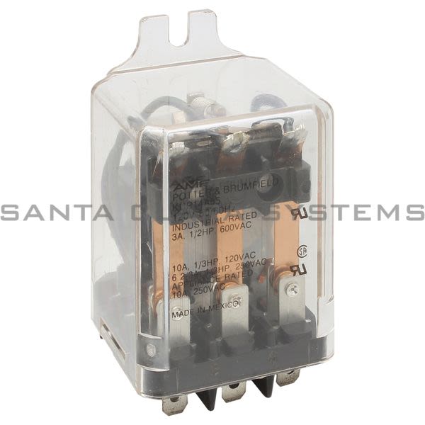 Potter & Brumfield KUP-14A55-120 Relay 3PDT 10A | Tyco 843 Product Image