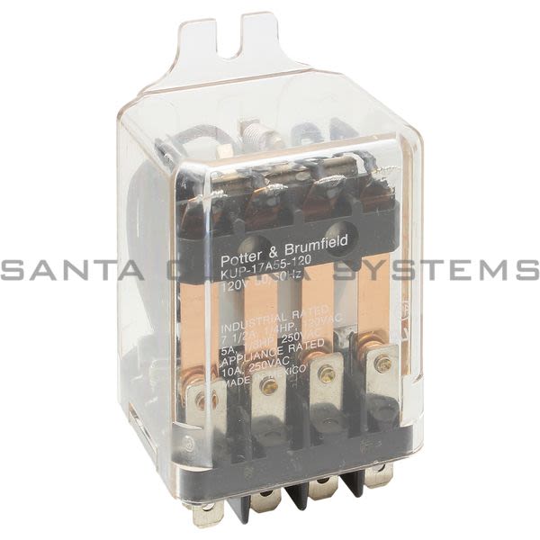 Potter & Brumfield KUP-17A55-120V Power Relay 4PDT 10A Product Image