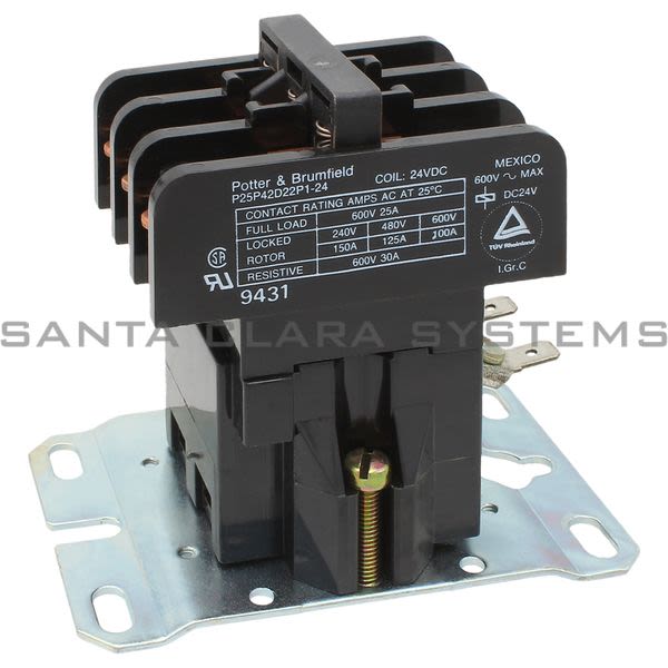 Potter & Brumfield P25P42D22P1-24 Contactor Product Image
