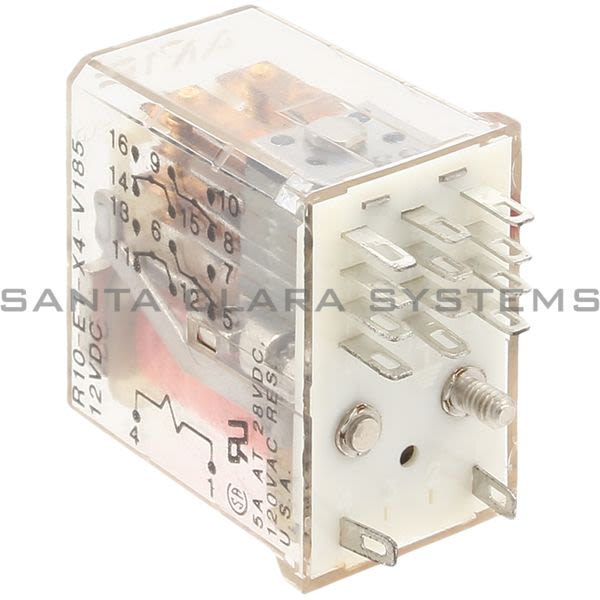 Potter & Brumfield R10-E1X4-V185 Relay 4PDT 5 amp | Tyco 2012 Product Image
