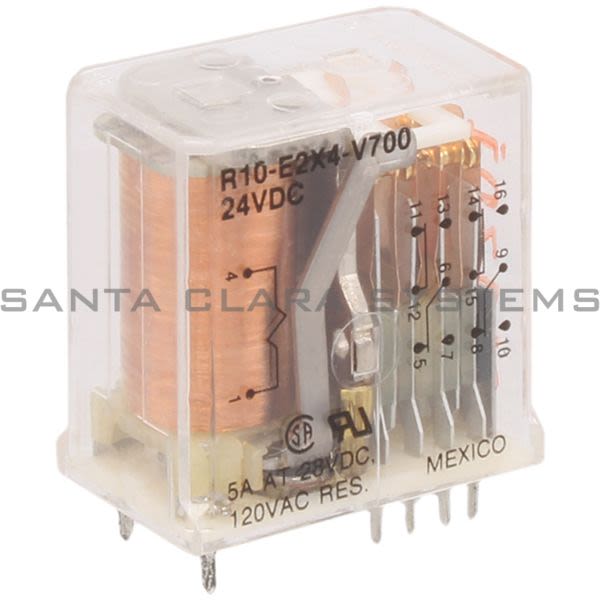 Potter & Brumfield R10E2X4-V700 Relay | 4PDT 5-AMPS | R10-E2-X4-V700 | 2026 Product Image