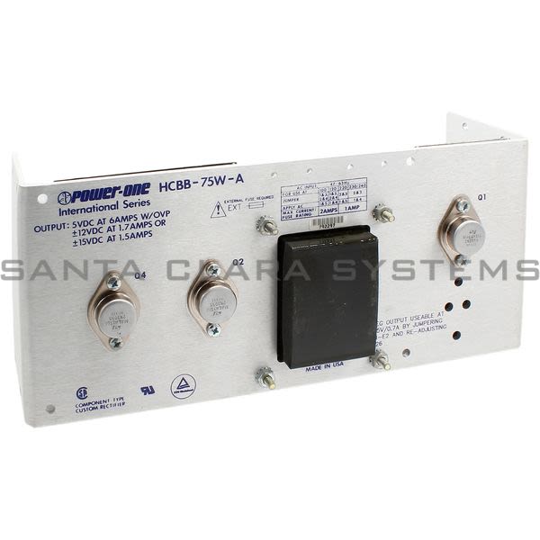 Power One HCBB-75W-A  Power Supply Product Image