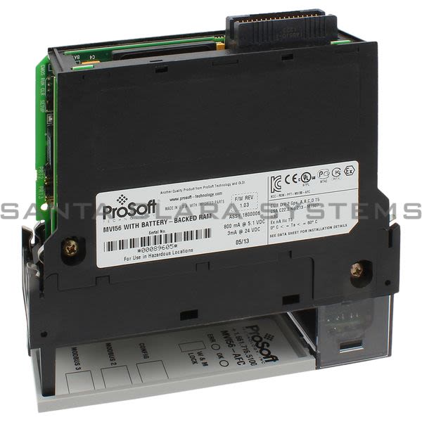 ProSoft MVI56-AFC Prosoft MVI56 With Battery Backed RAM Product Image