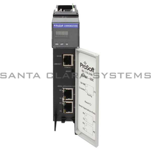 ProSoft MVI56E-GSC ControlLogix ASCII Serial-Ethernet IP Module Product Image