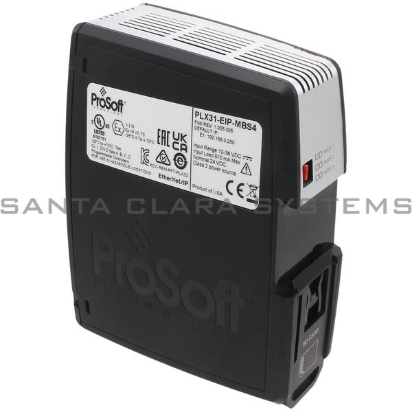 ProSoft PLX31-EIP-MBS4 Communication Gateway | Modbus Serial 4-Port Product Image