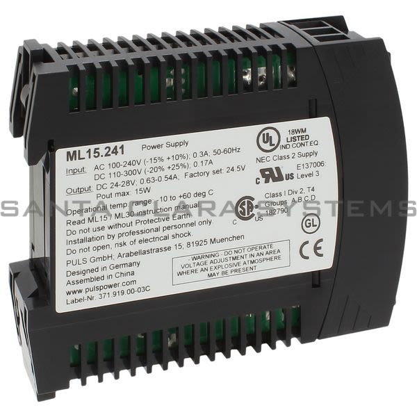Puls ML15.241 Power Supply | Miniline Product Image