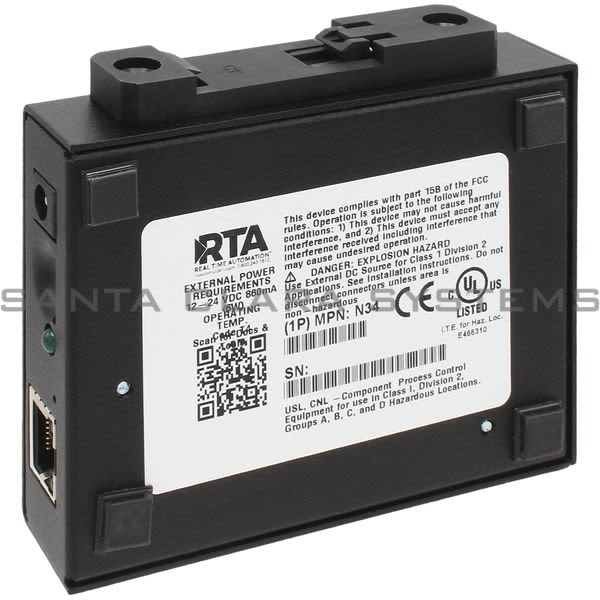 Real Time Automation 460ETCA-N34-D Protocol Gateway Product Image