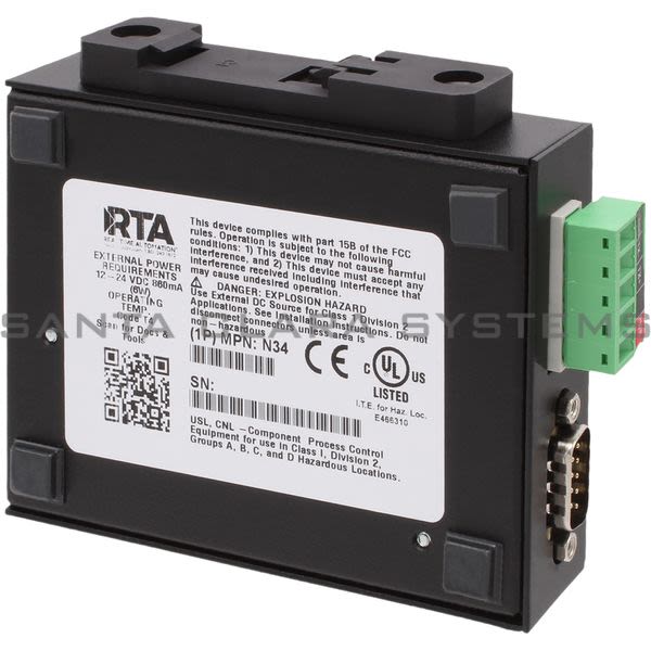 Real Time Automation 460ETCMM-N34-D Protocol Gateway Product Image
