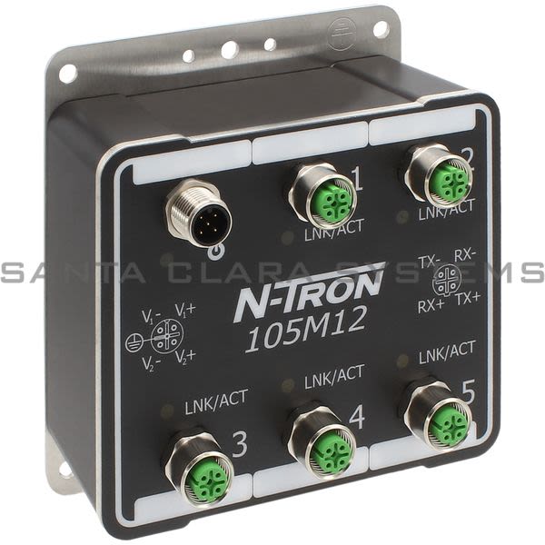 Red Lion Controls 105M12 N-Tron Ethernet Switch Product Image