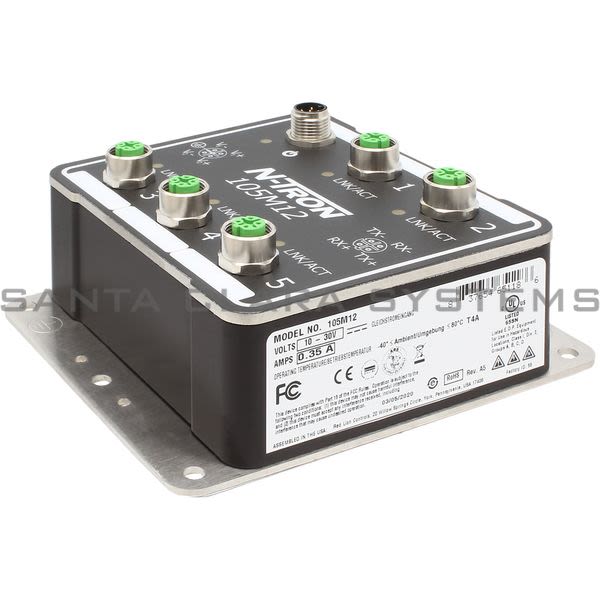 Red Lion Controls 105M12 N-Tron Ethernet Switch Product Image