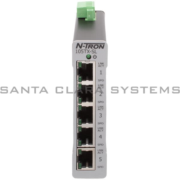 Red Lion Controls 105TX-SL 5 Port Ethernet Switch Product Image