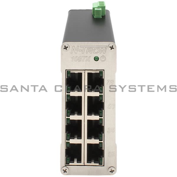 Red Lion Controls 108TX  8-Port Industrial Ethernet Switch Product Image