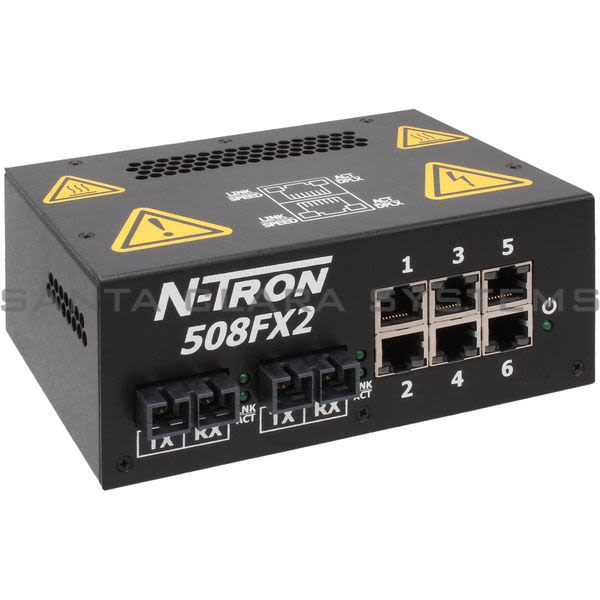 Red Lion Controls 508FX2-A-SC Ethernet Switch Product Image