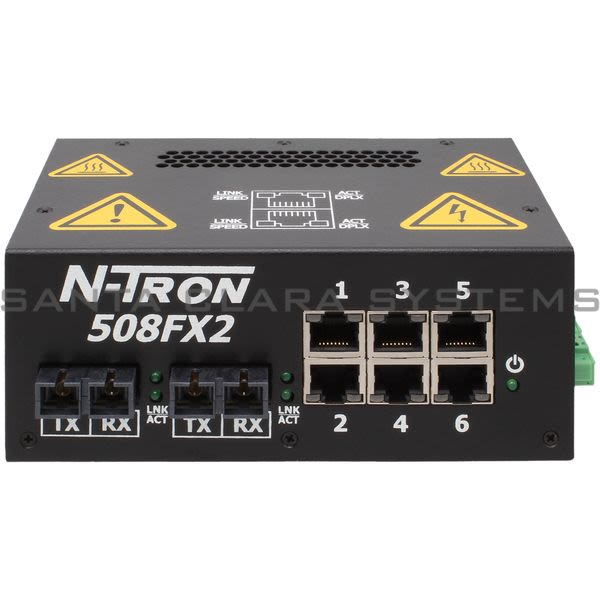 Red Lion Controls 508FX2-A-SC Ethernet Switch Product Image