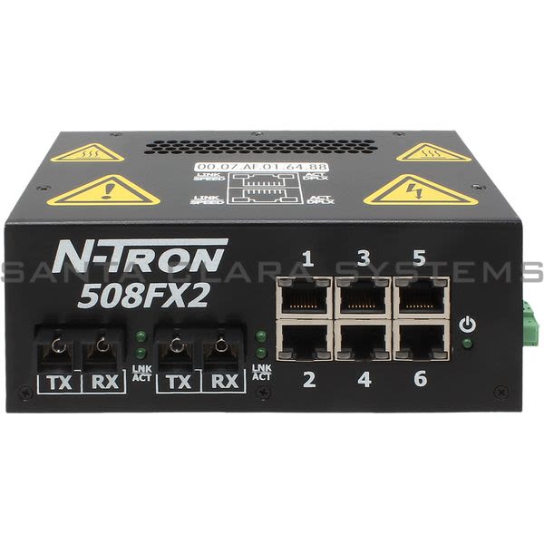 Red Lion Controls 508FXE2-A-SC-15 Industrial EtherNet Switch Product Image