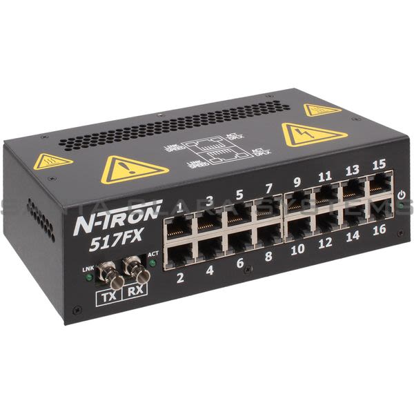 Red Lion Controls 517FXE-A-ST-15 Industrial Ethernet Switch Product Image
