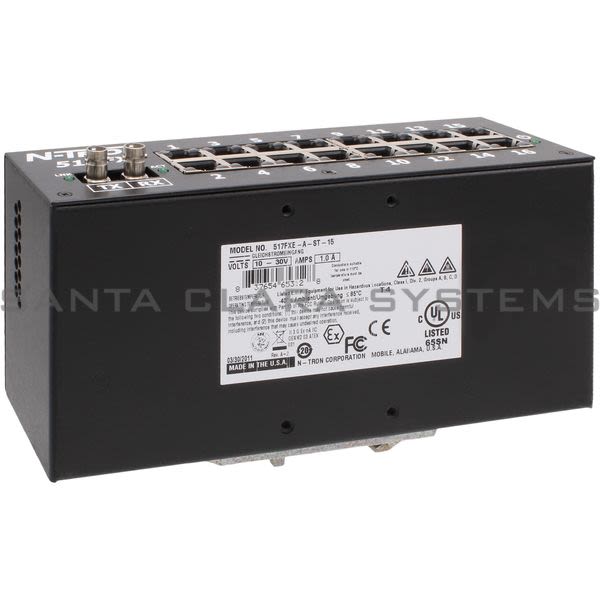 Red Lion Controls 517FXE-A-ST-15 Industrial Ethernet Switch Product Image