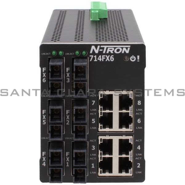 Red Lion Controls 714FX6-SC Ethernet Switch Product Image