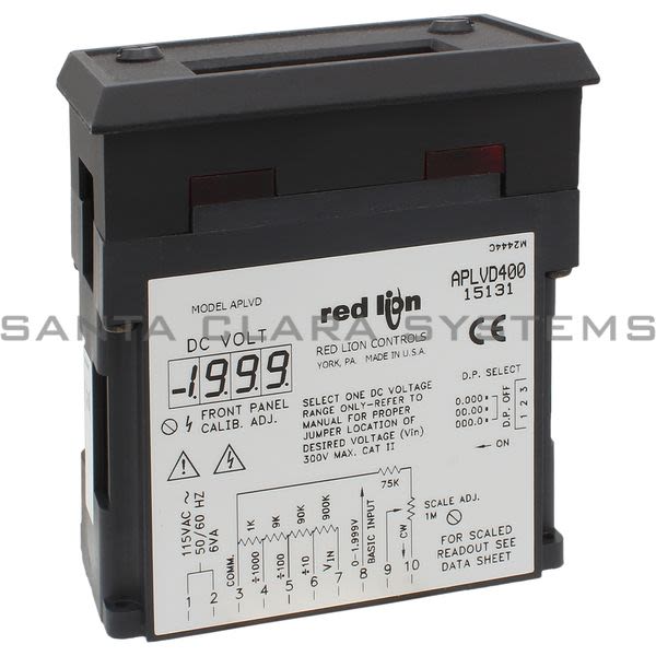 Red Lion Controls APLVD400  Voltage Meter Product Image