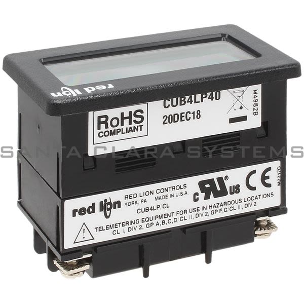 Red Lion Controls CUB4LP40 Process Meter Product Image