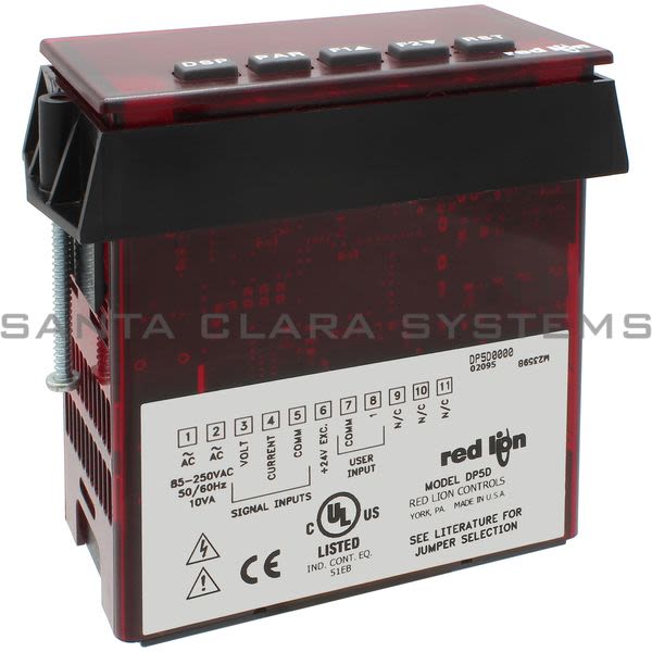 Red Lion Controls DP5D0000 Analog Input Panel Meter Product Image