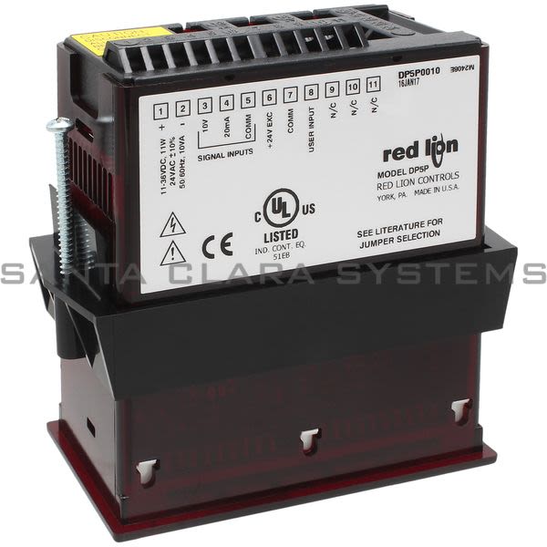 Red Lion Controls DP5P0010  Digital Panel Meter Product Image